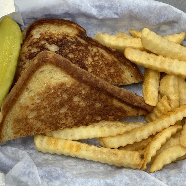Kids Grilled Cheese Meal.