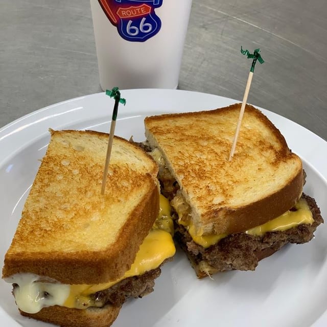 Patty Melt Burger.