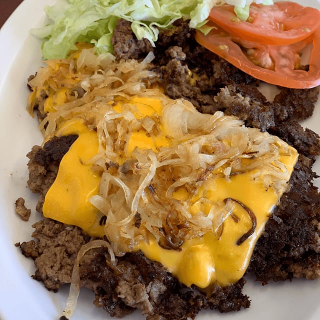 Hamburger Steak Patty.