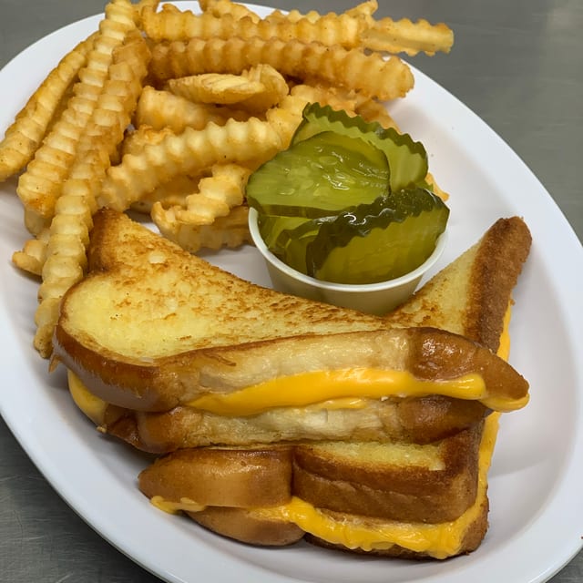 Grilled Hot Ham and Cheese.