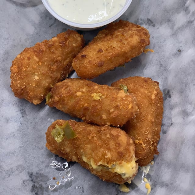 Jalapeno Poppers.